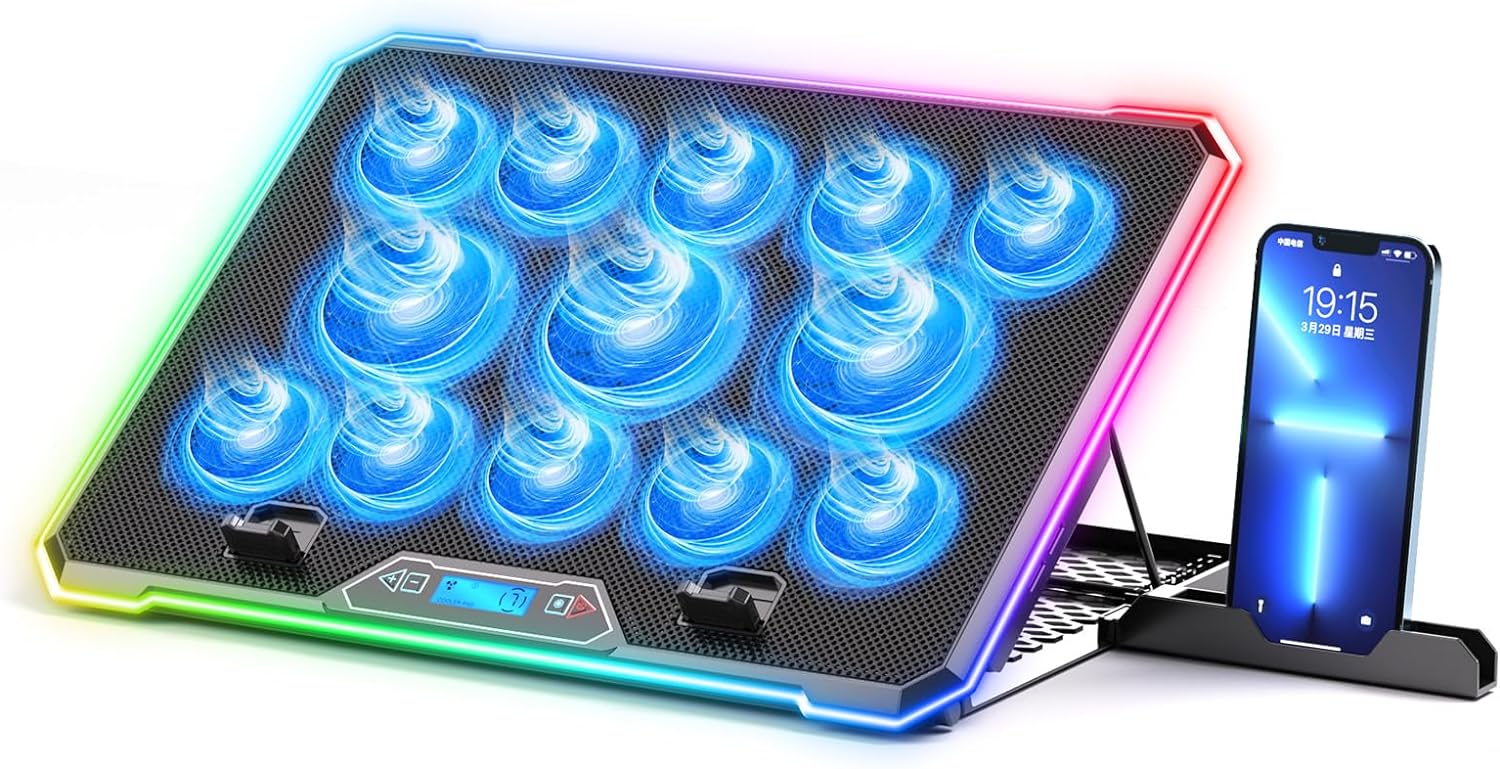 Laptop Cooling Pad - Raffreddatore per Laptop da gioco con