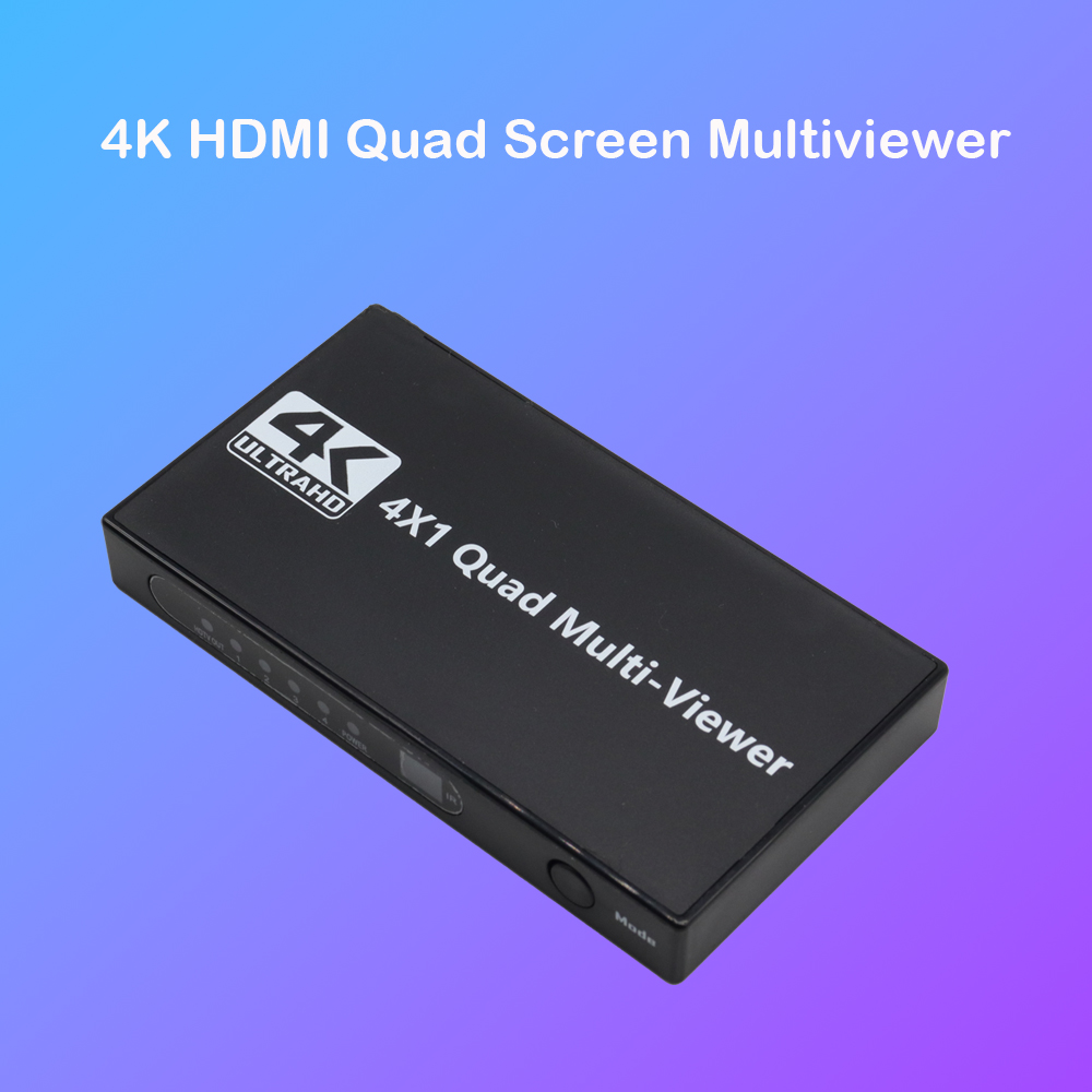 Hdmi Cable - Multiviewer quad screen HDMI 4K 4x1