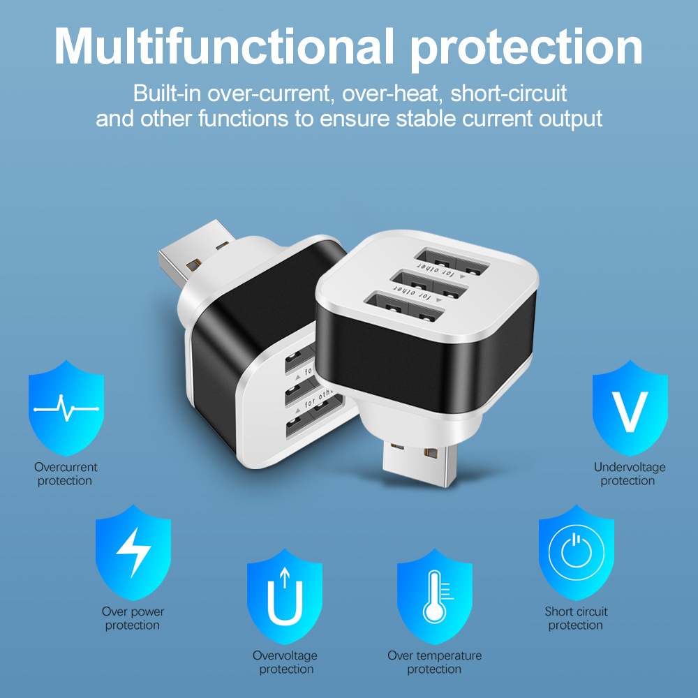 Adattatore per slot USB a 3 po - Laptop Charger recensione e prezzo