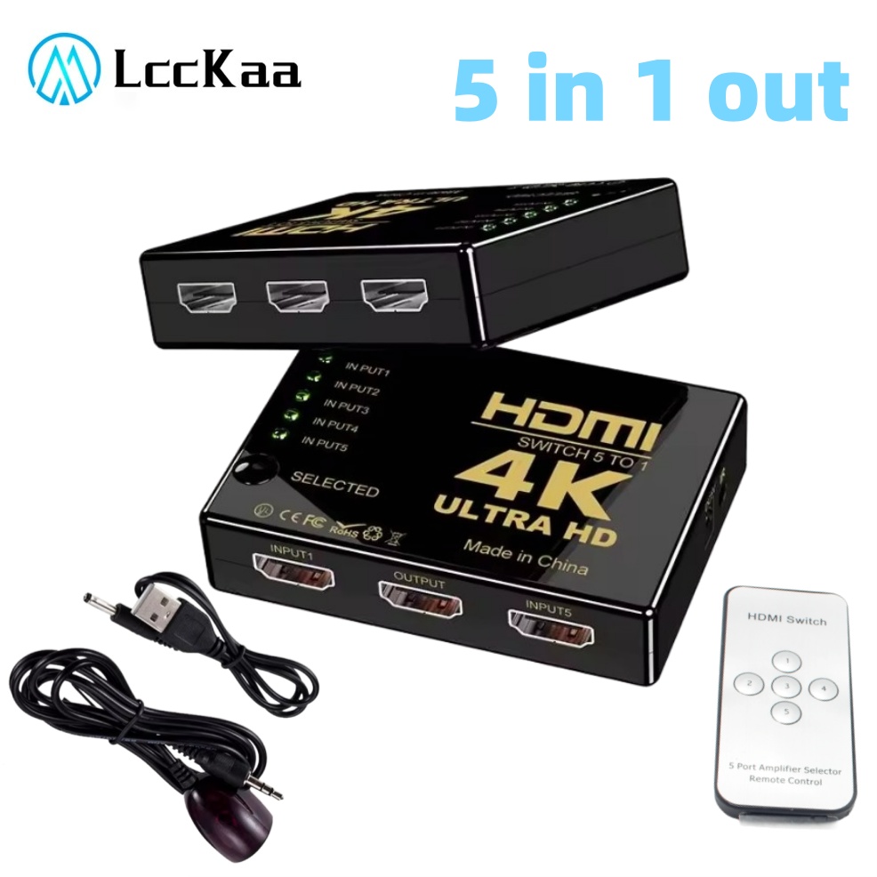 5x1 HDMI Switch HD 4K Video Sw - Hdmi Cable recensione e prezzo