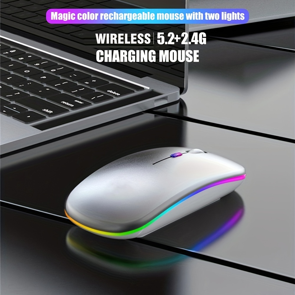 Mouse wireless RGB ricaricabil - Laptop Mouse recensione e prezzo