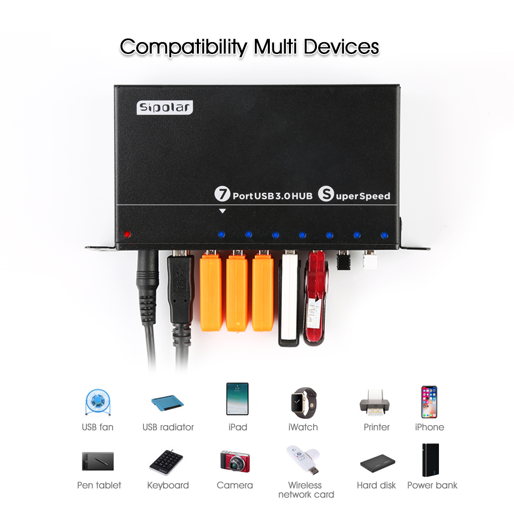Hub USB 3.0 Industriale A-173  - Usb Hub recensione e prezzo